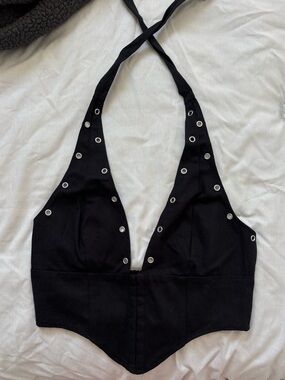 Corset Halter Top